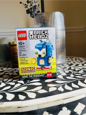 New LEGO BrickHeadz Sonic the Hedgehog 40627 Retired and Factory Sealed
